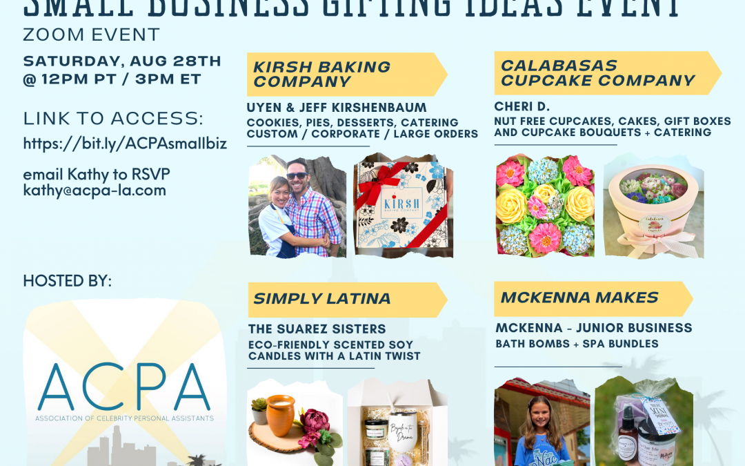 Small Business Gifting Ideas Event (Video)